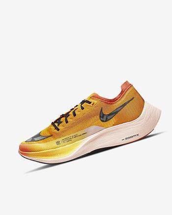 Gold / Orange / Black Men's Nike ZoomX Vaporfly NEXT% 2 Ekiden Running Shoes | CA2989