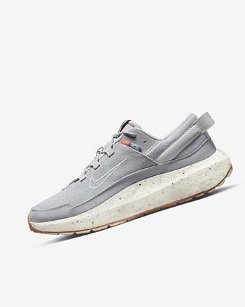 Grey / Brown Men's Nike Crater Remixa Sneakers | CA4665