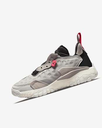 Grey / Grey / Black Men's Nike Jordan Delta 2 Basketball Shoes | CA5542