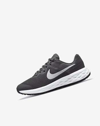 Grey / Grey / White Boy Nike Revolution 6 Running Shoes | CA2882