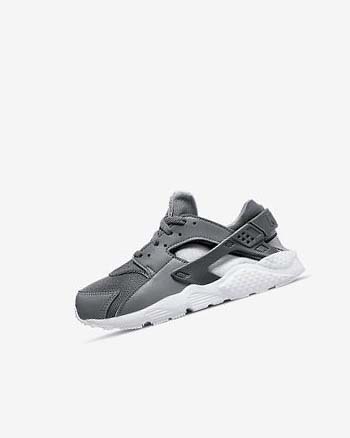 Grey / Grey / White / Grey Girls' Nike Huarache Run Shoes | CA5260
