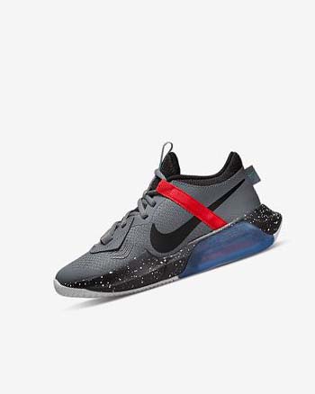Grey / Red / Turquoise / Black Boy Nike Air Zoom Crossover Basketball Shoes | CA2941