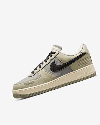 Khaki / White / Black Men's Nike Air Force 1 GTX Sneakers | CA5299