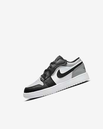 Light Grey / White / Black Boy Nike Jordan 1 Low Alt Shoes | CA4828