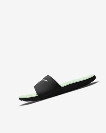 Mint / Metal Red Brown Boy Nike Kawa Slides | CA3004