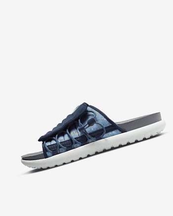 Navy / Grey / Dark Grey / Navy Men's Nike Asuna 2 Next Nature Slides | CA3275