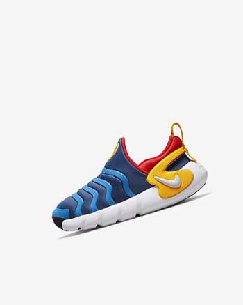 Navy / Light Blue / Gold / White Boy Nike Dynamo Go Shoes | CA1151