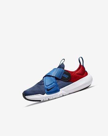 Navy / Light Blue / Red / Black Girls' Nike Flex Advance Shoes | CA5246