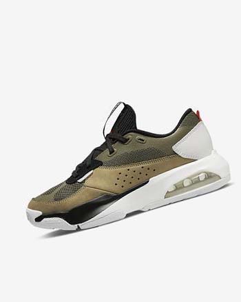 Olive / White / Brown / Red Men's Nike Jordan Air 200E Sneakers | CA2241