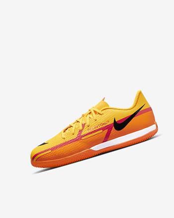 Orange / Orange / Light Red / Black Boy Nike Jr. Phantom GT2 Academy IC Soccer Shoes | CA4553