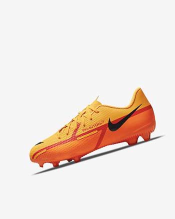 Orange / Orange / Light Red / Black Boy Nike Jr. Phantom GT2 Academy MG Soccer Cleats | CA5095