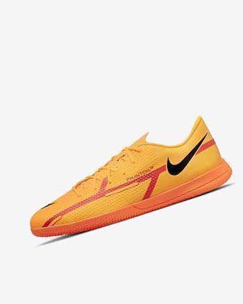 Orange / Orange / Light Red / Black Men's Nike Phantom GT2 Club IC Soccer Shoes | CA5078