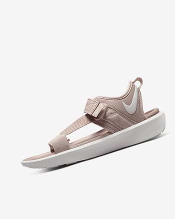 Pink / Rose / White Women's Nike Vista Sandals | CA3144