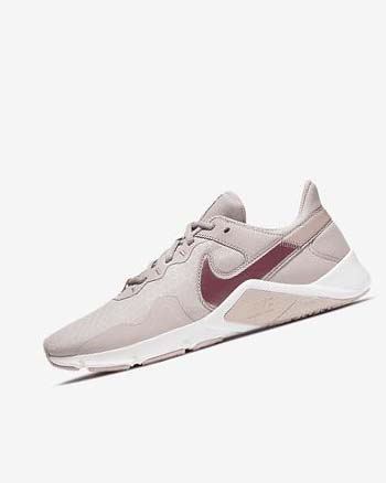 Platinum Purple / Grey Purple / White Women's Nike Legend Essential 2 Training Shoes | CA5386
