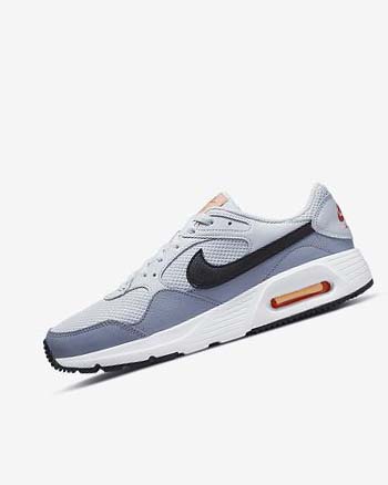 Platinum / White / Black Men's Nike Air Max SC Sneakers | CA2751
