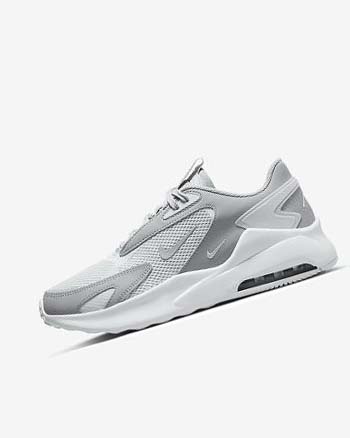 Platinum / White / Metal Silver / Grey Men's Nike Air Max Bolt Sneakers | CA3014