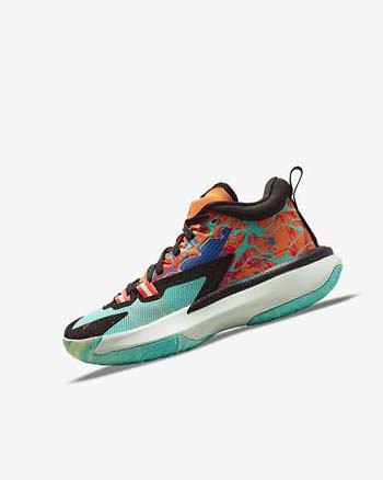 Purple / Black Boy Nike Zion 1 Basketball Shoes | CA2915