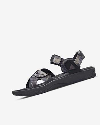 Purple / Dark Grey / Light Men's Nike Air Deschutz +SE Sandals | CA2972
