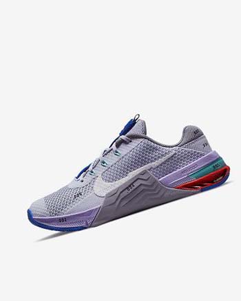 Purple / Purple / Purple / White Women's Nike Metcon 7 Training Shoes | CA2968
