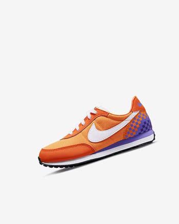 Purple / Purple / White Boy Nike Waffle Trainer 2 SE Casual Shoes | CA5322