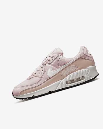 Rose / Pink / Black / White Women's Nike Air Max 90 Casual Shoes | CA2344