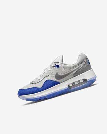 Royal / Grey / Black Girls' Nike Air Max Motif Shoes | CA5353