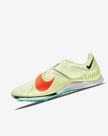 Turquoise / Orange Men's Nike Air Zoom LJ Elite Spikes | CA5170