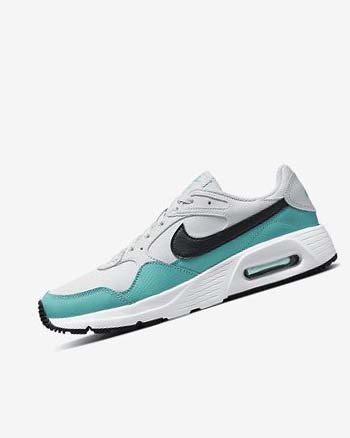Turquoise / White / Black Men's Nike Air Max SC Sneakers | CA2891