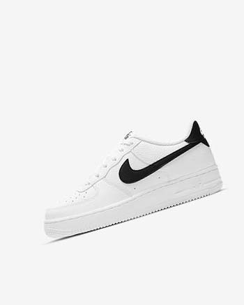 White / Black Boy Nike Air Force 1 Sneakers | CA2250