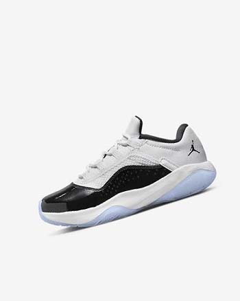 White / Black Boy Nike Air Jordan 11 CMFT Low Basketball Shoes | CA2694
