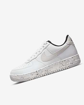 White / Black / Light Beige Men's Nike Air Force 1 Crater Next Nature Sneakers | CA2515