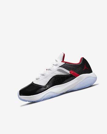 White / Black / Red Boy Nike Air Jordan 11 CMFT Low Basketball Shoes | CA1109