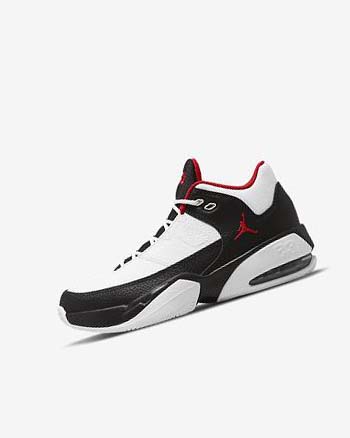 White / Black / Red Boy Nike Jordan Max Aura 3 Basketball Shoes | CA5089