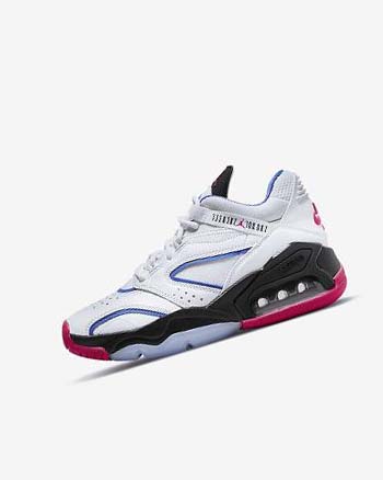 White / Blue / Black / Pink Boy Nike Jordan Point Lane Basketball Shoes | CA3068