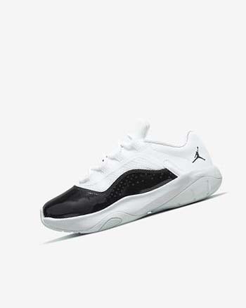 White / Green / Black Boy Nike Air Jordan 11 CMFT Low Basketball Shoes | CA2485