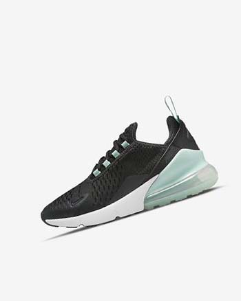 White / Mint / Black Boy Nike Air Max 270 Casual Shoes | CA2722