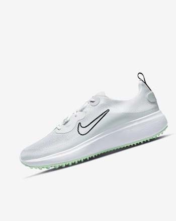 White / Platinum / Mint / Black Women's Nike Ace Summerlite Golf Shoes | CA4714