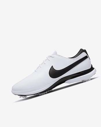 White / White / Black Men's Nike Air Zoom Victory Tour 2 Golf Shoes | CA3154