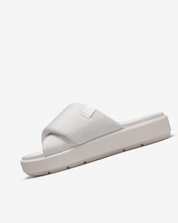 White Women's Nike Jordan Sophia Slides | CA5572