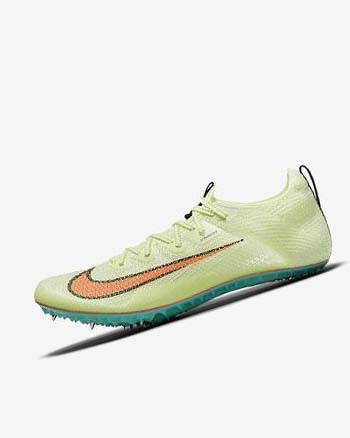 Yellow / Orange / Turquoise Men's Nike Zoom Superfly Elite 2 Spikes | CA1116